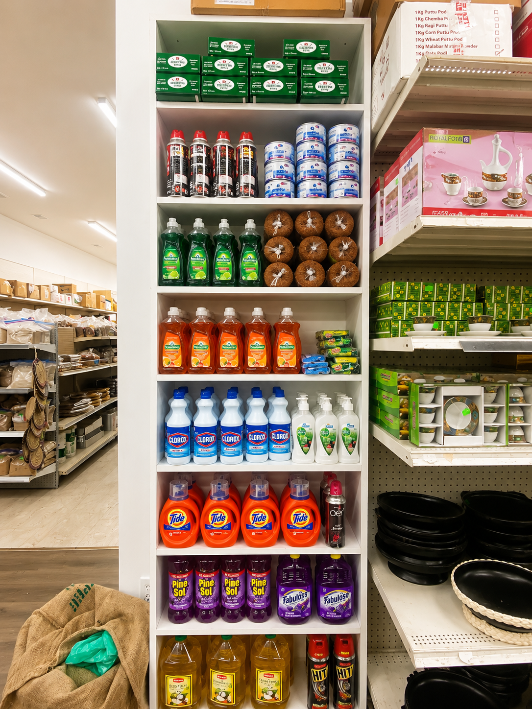 Household and personal care supplies